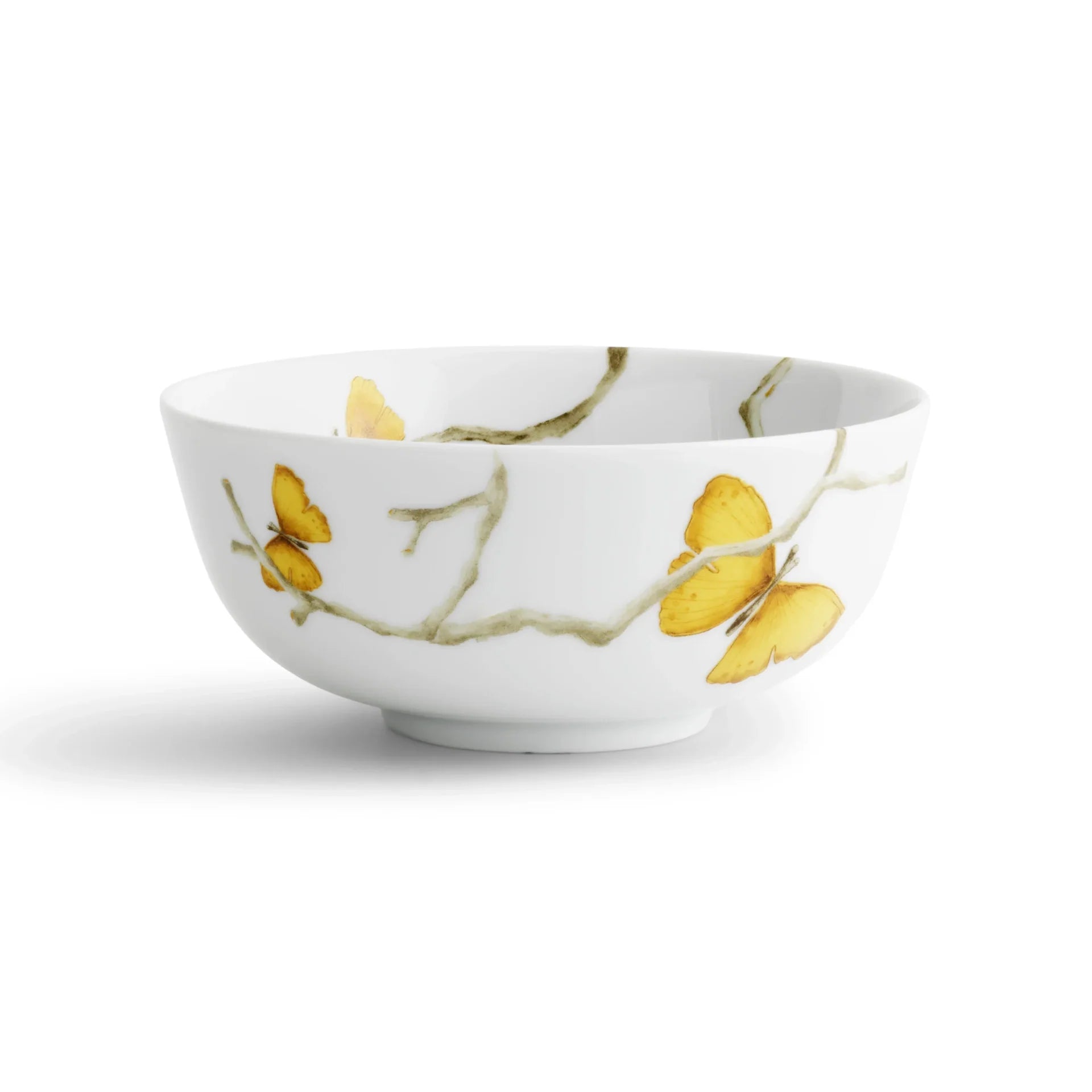 Butterfly Ginkgo Gold Bowl