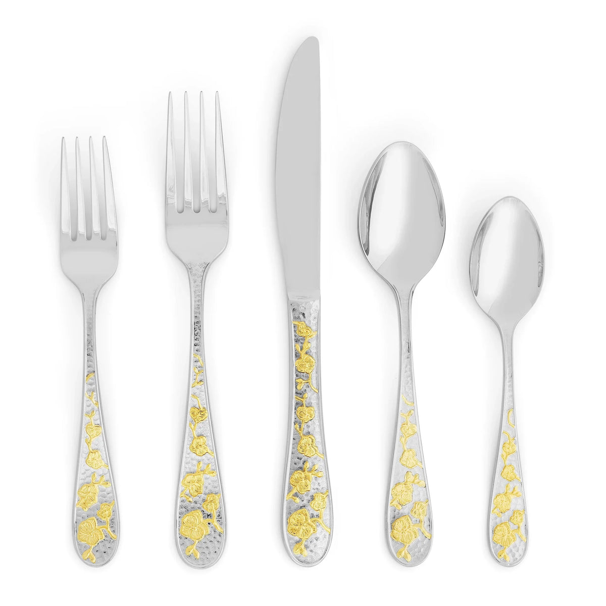 Orchid 5-Piece Flatware Set