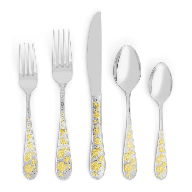 Orchid 5-Piece Flatware Set