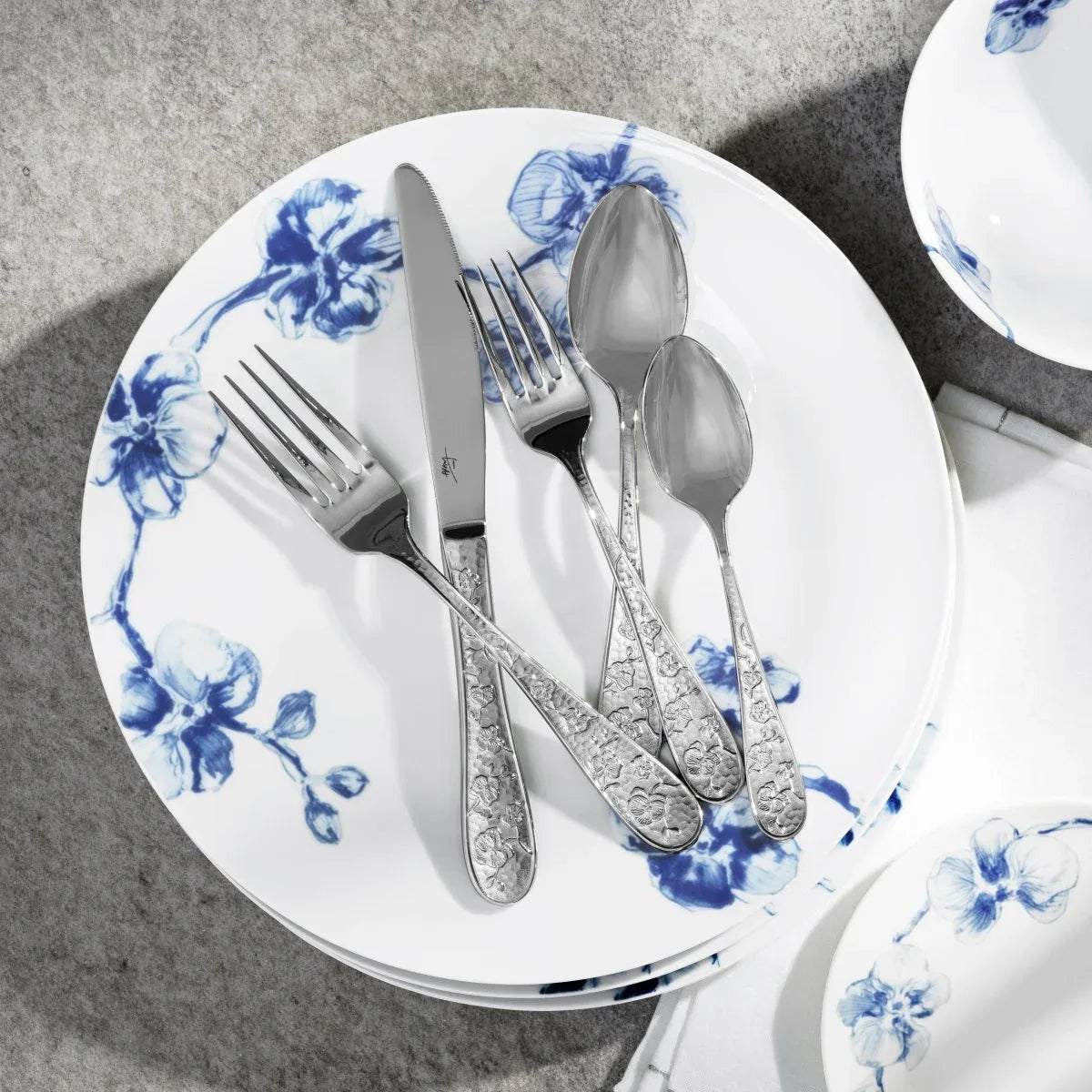 Orchid 5-Piece Flatware Set