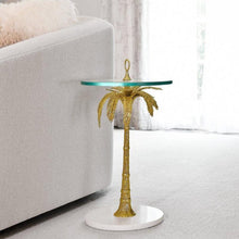 Palm Cocktail Table
