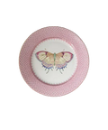 Lace Dessert Plate with Butterfly
