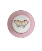 Lace Dessert Plate with Butterfly