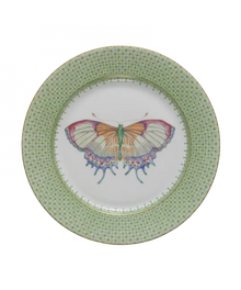 Lace Dessert Plate with Butterfly
