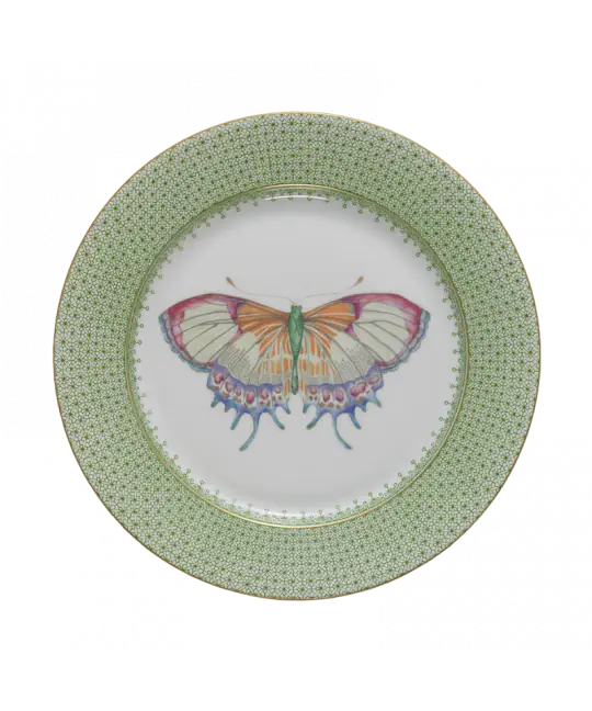 Lace Dessert Plate with Butterfly