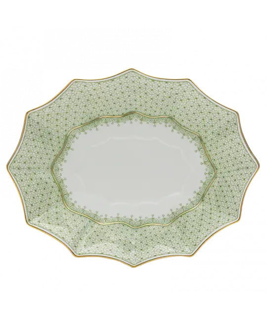 Lace Large Fluted Tray
