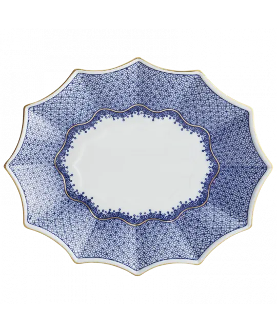 Lace Large Fluted Tray