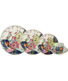 Tobacco Leaf 5-Piece Place Setting