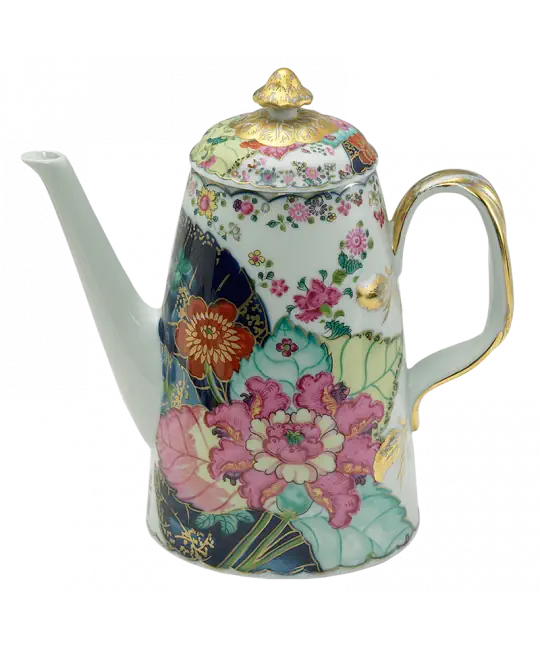Tobacco Leaf Coffee Pot