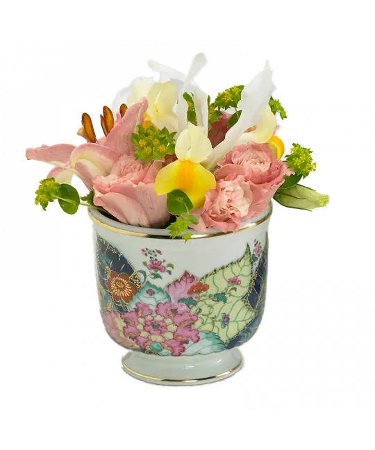 Tobacco Leaf Cachepot, Small